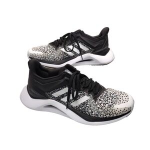 Adidas Mens Size US 13 Blk/Wht running Sneaker shoes HWA 1Y3001